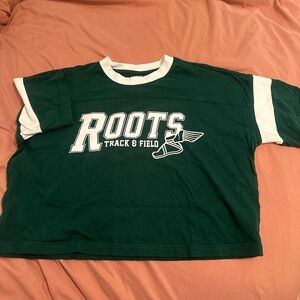 Roots crop top shirt